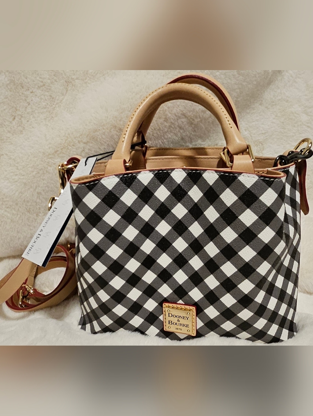 Dooney & Bourke Pebble Grain Mini Barlow